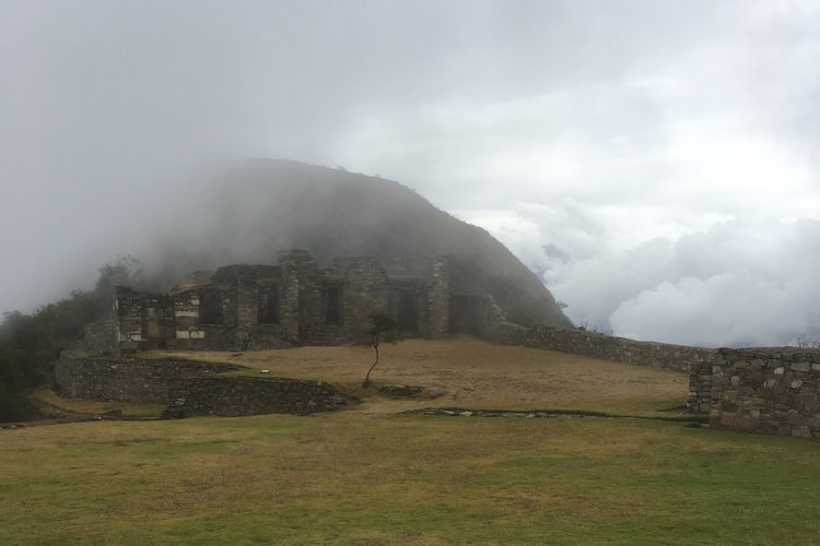 main ruins of choquequirao