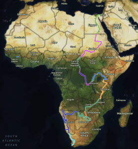 Bikepacking Africa Route 2023