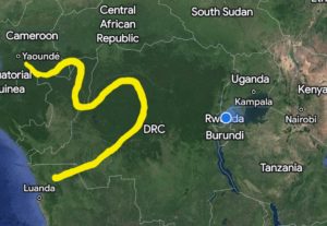 Cycle from Cameroon to DRC