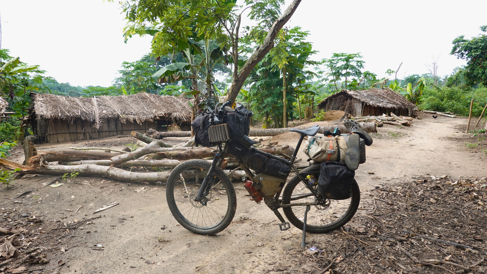 bikepacking the congo jungle (DRC)